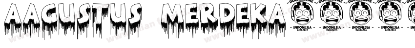 aAgustus Merdeka字体转换
